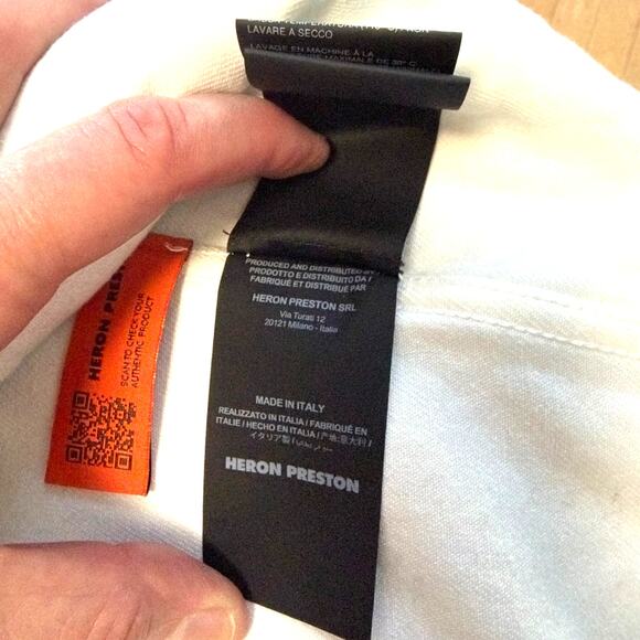 HERON PRESTON: Men's Overdyed Button Up Denim Jacket - S - Picture 7 of 13